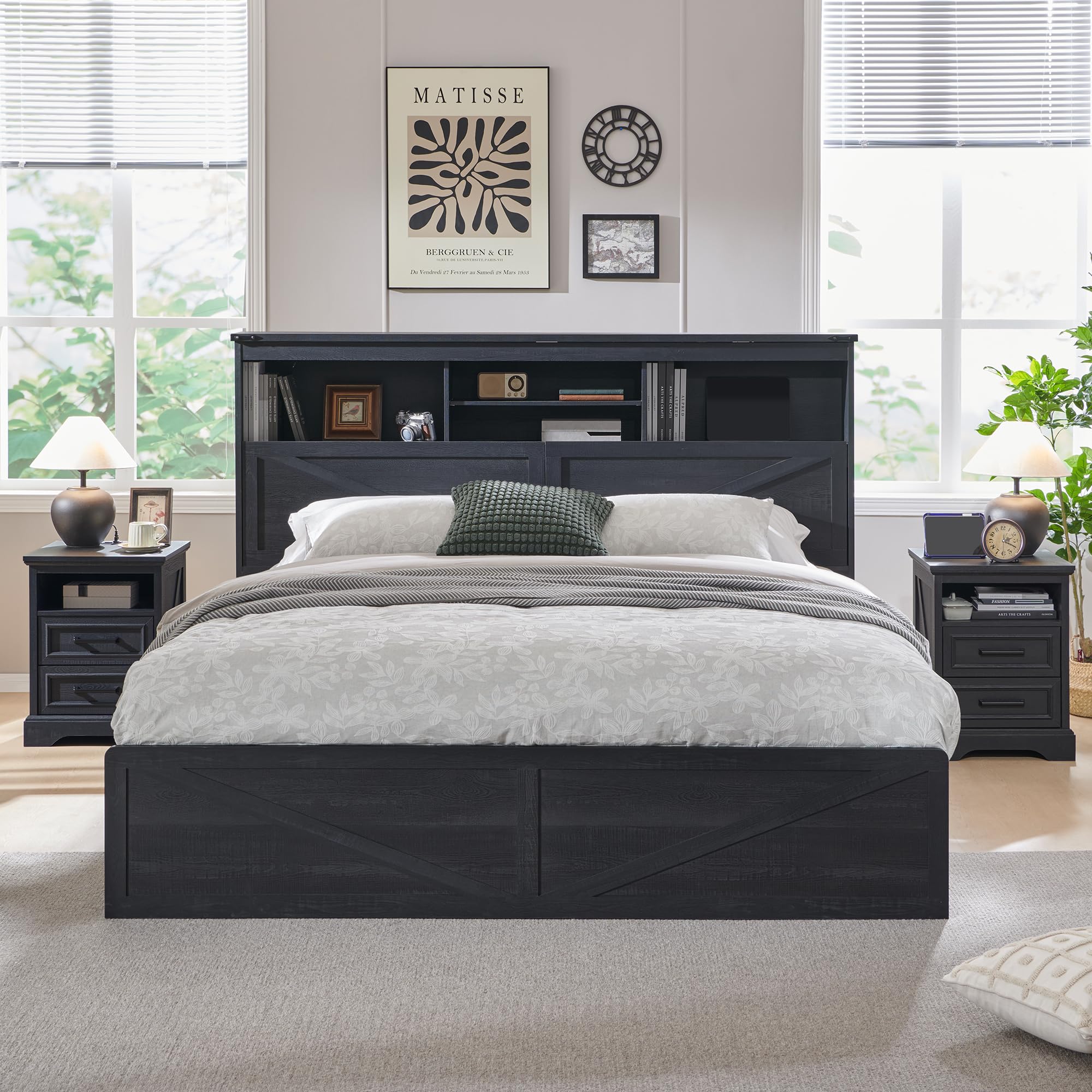 Struttura letto matrimoniale i - King Size Bed Frame With Storage Drawers recensione e prezzo