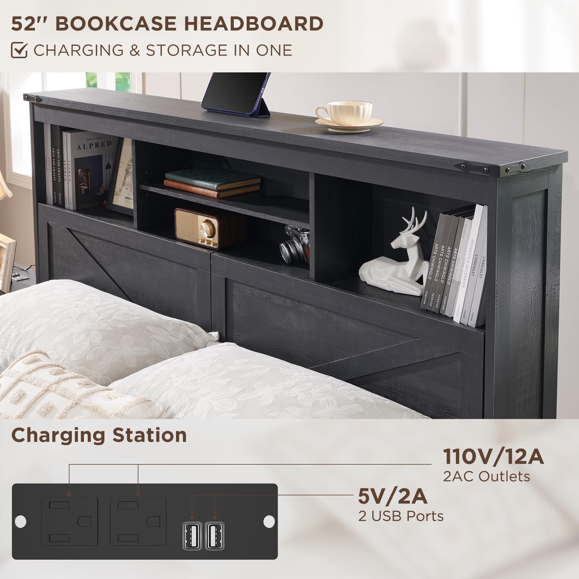 Struttura letto matrimoniale i - King Size Bed Frame With Storage Drawers recensione e prezzo