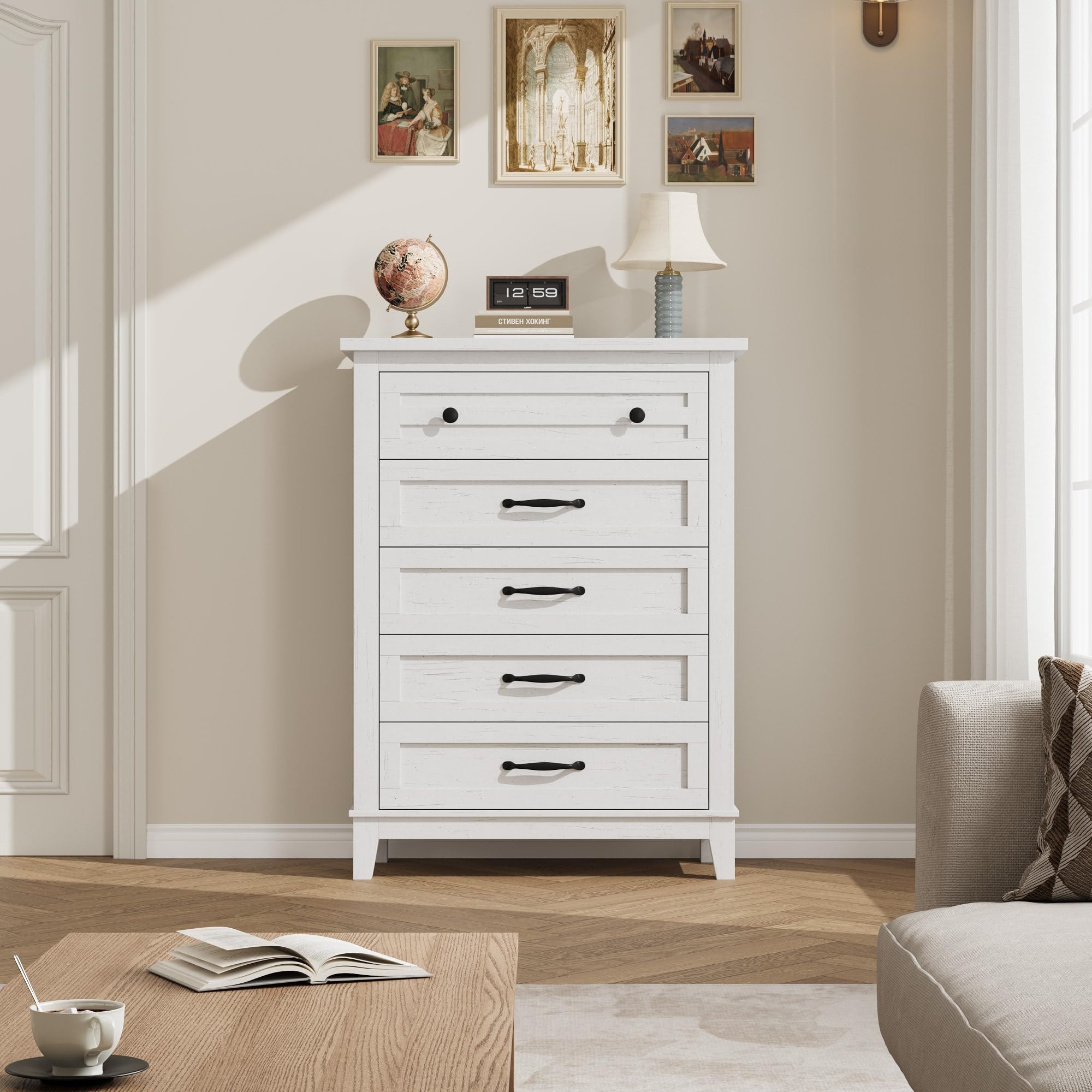 Comò verticale alto con 5 cass - Bedroom Furniture recensione e prezzo
