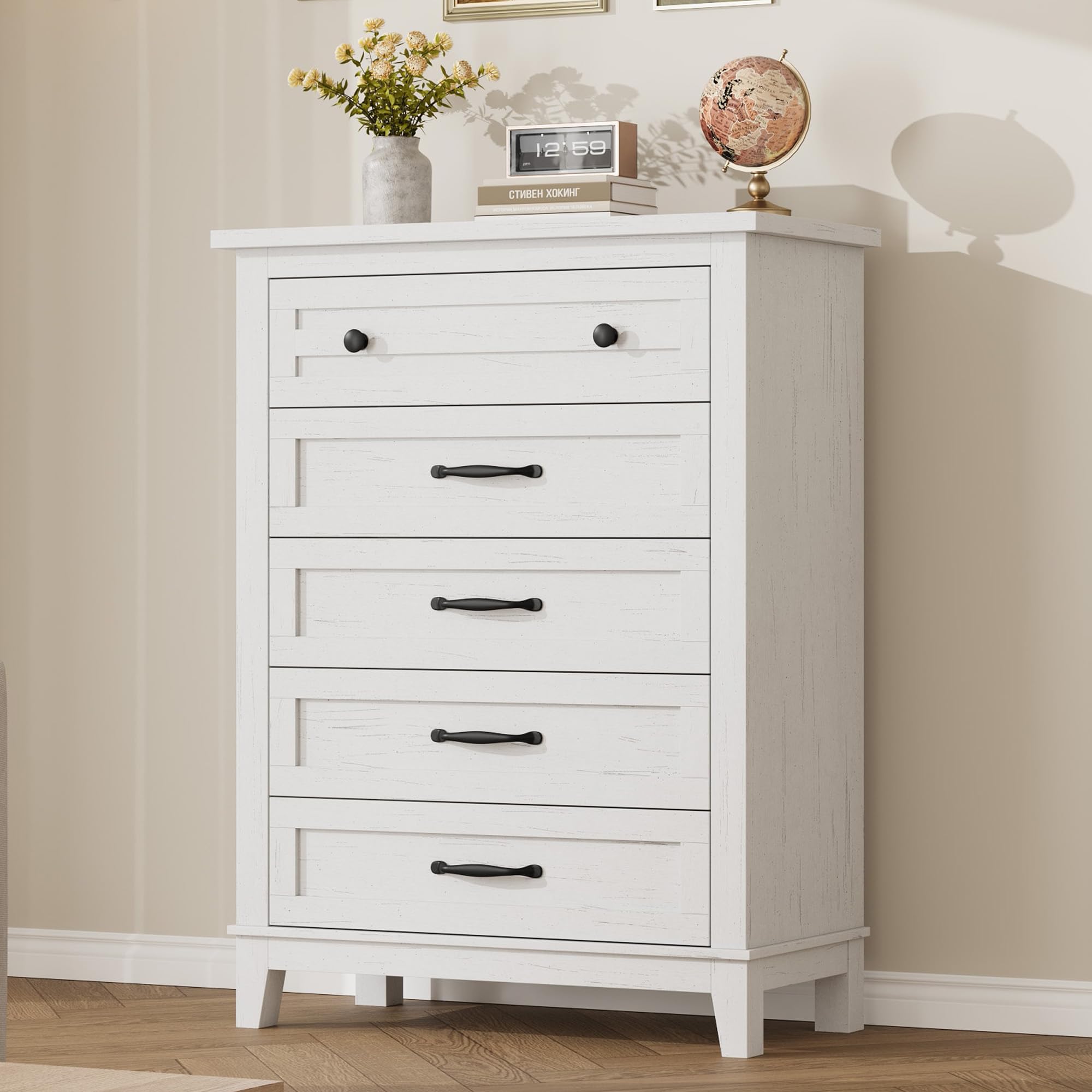 Comò verticale alto con 5 cass - Bedroom Furniture recensione e prezzo
