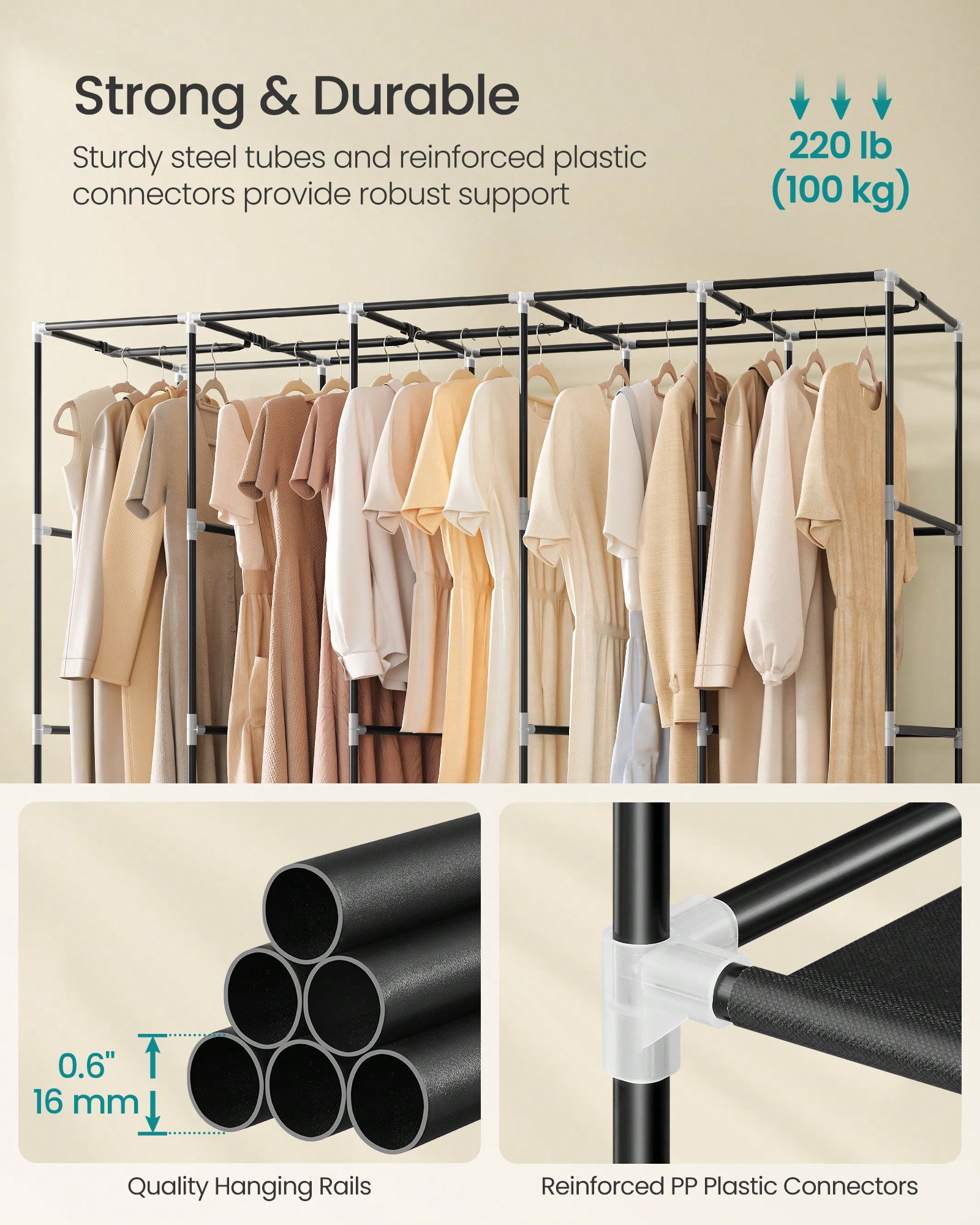 Armadio Portatile Extra Large  - Wardrobe Closet Portable Fabric Cover recensione e prezzo