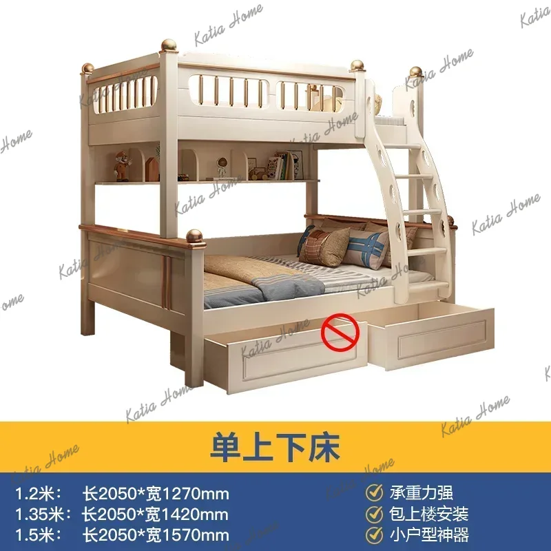 Letto a castello in legno con  - King Size Bed Frame With Storage Drawers recensione e prezzo