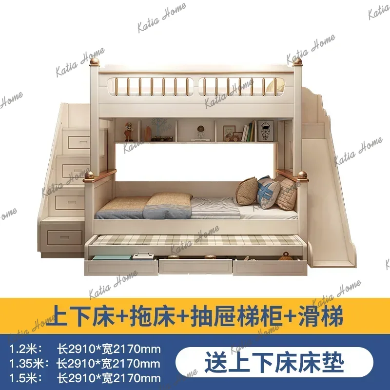 Letto a castello in legno con  - King Size Bed Frame With Storage Drawers recensione e prezzo