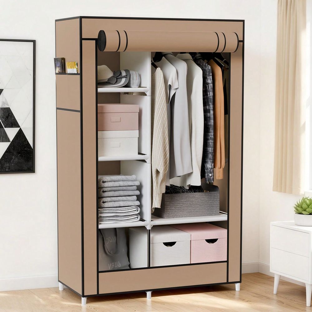 Armadio per appendere vestiti, - Wardrobe Closet Portable Fabric Cover recensione e prezzo