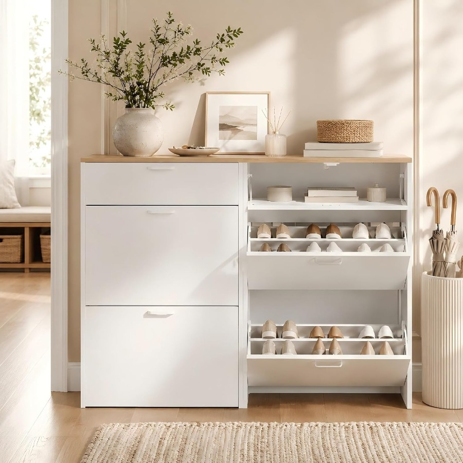 Mobiletto porta scarpe per l’i - Shoe Rack Cabinet Narrow Entryway recensione e prezzo