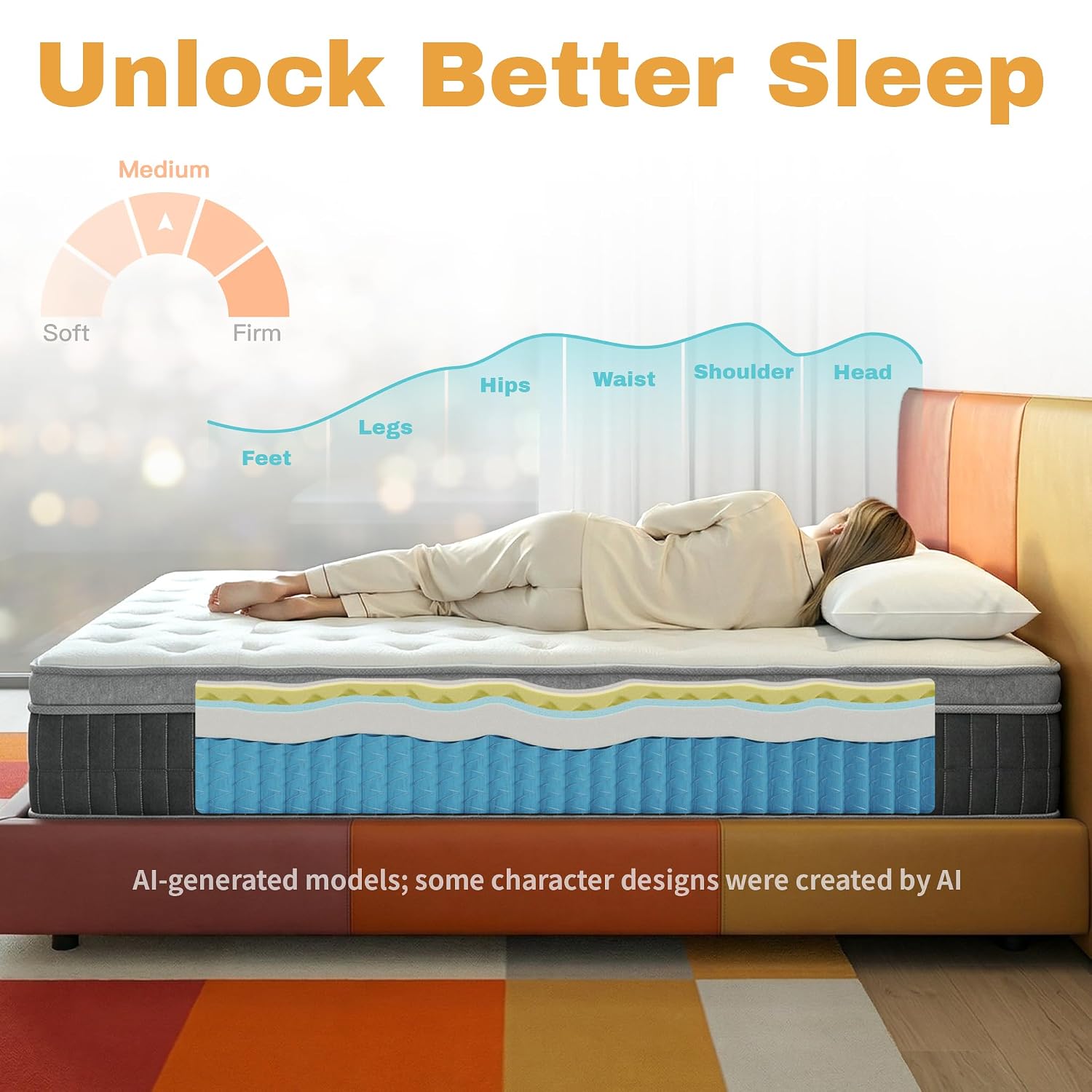 Materasso Queen Size in Scatol - Memory Foam Mattress In A Box Queen recensione e prezzo
