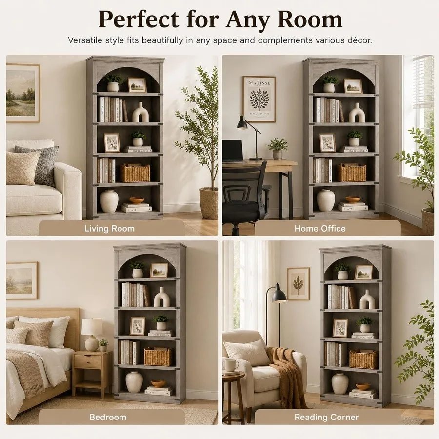Libreria ad arco in stile rust - Storage recensione e prezzo